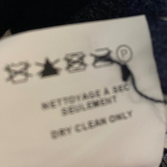 Le Chateau Navy Floral Dress - Picture 8 of 8